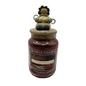 Retired Yankee Candle Angel of Friendship Topper CRANBERRY CHUTNEY 22 oz READ